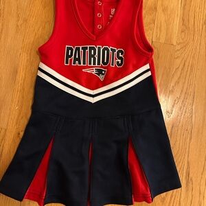 Patriots Toddler Cheer Dress